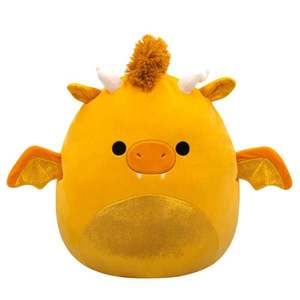 Jucarie de plus, Squishmallows, Dragonul Mister, 12 cm imagine