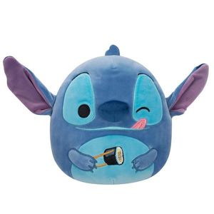 Jucarie de plus, Squishmallows, Disney Stitch cu Sushi, 25 cm imagine