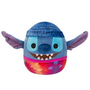 Jucarie de plus, Squishmallows, Disney Stitch cu Caciulita, 25 cm imagine
