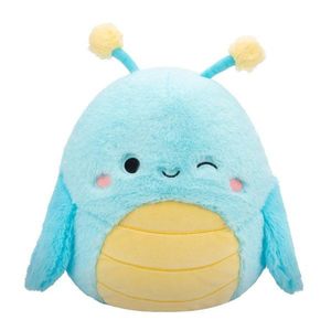 Jucarie de plus, Squishmallows, Fuzzamallows, Greierele Giles, 30 cm imagine