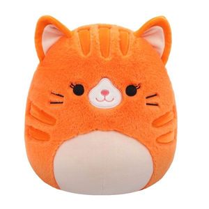 Jucarie de plus, Squishmallows, Fuzzamallows, Pisicuta Gigi, 30 cm imagine