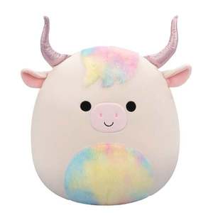 Jucarie de plus, Squishmallows, Vacuta Dagnus, 35 cm imagine