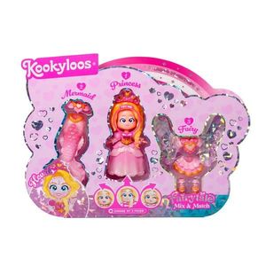 Set de joaca cu papusa Kookyloos, Fairytale Mix&Match, Hearts imagine