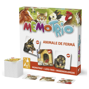 Joc - Memotrio - Animale de ferma | Star-E imagine