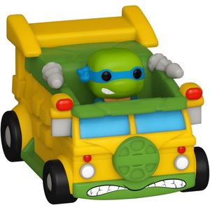 Figurina - Funko Pop! Bitty - Leonardo with Turtles Van | Funko imagine