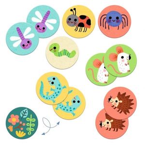Joc de memorie - Animale mici | Djeco imagine