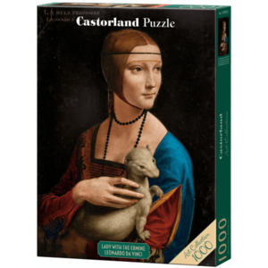 Puzzle 1000 piese - Lady with a Ermine | Castorland imagine