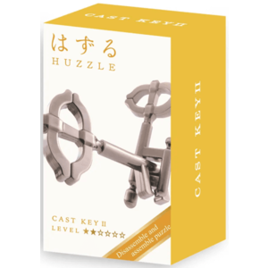 Puzzle mecanic - Mini Huzzle Key II - Silver | Hanayama imagine
