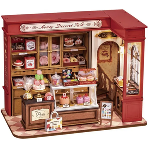 Puzzle 3D - Minicasuta Honey Dessert Talk, 242 piese | Rolife imagine