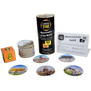 Joc - Learning Tube - Monumentele lumii | K-Toyz imagine