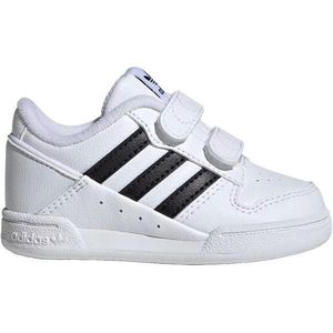Pantofi sport copii adidas Team Court 2 Str Cf C ID6637, 26.5, Alb imagine