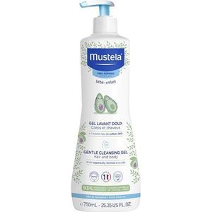 Gel de curatare pentru par si corp Mustela, 750 ml imagine