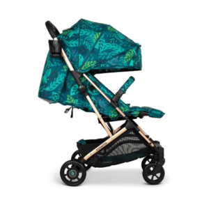 Carucior pentru copii Cosatto Woosh 4 Midnight Jungle 0-25 kg, Sistem Troller, Material Ecologic, Suport pahar, Husa de ploaie imagine