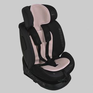 Protectie antitranspiratie Cangaroo AirLuxe Pink pentru scaun auto copii grupa 70-150 cm, material 3D special, reduce transpiratia, model cu dimensiune reglabila imagine