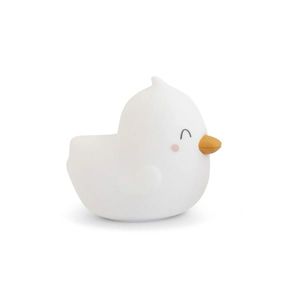 Lampa de veghe din silicon premium diverse lumini USB tip C Bright Duck White imagine