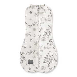 Saculet Swaddle pentru infasat + caciulita Second Step Bloom 0.2 Tog Sleepee imagine