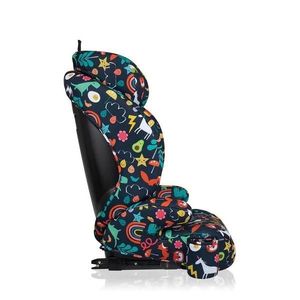 Scaun auto Cosatto Ninja 2 I-Size Carnival cu isofix, tetiera reglabila, cotiere, suport pahar, husa lavabila imagine