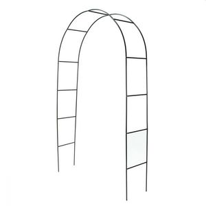 Pergola gradina, arcada metalica pentru flori, 240x140x37 cm imagine