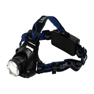 Lanterna frontala led, functie zoom, 3 moduri iluminare, reincarcabila imagine