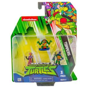 Set 3 figurine surpriza Testoasele Ninja Pencil Toppers, S1 imagine