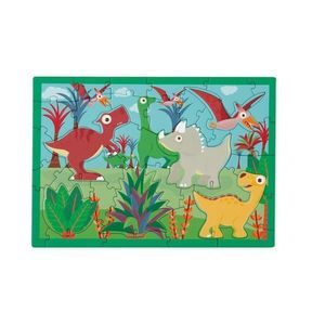 Puzzle 3D, Scratch, 2 In 1, Dinozauri, 36 Piese imagine