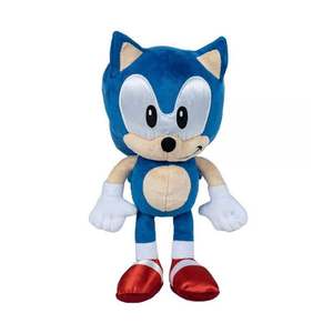 Jucarie din plus Sonic Hedgehog cu pantofi satinati, Play by Play, 28 cm imagine