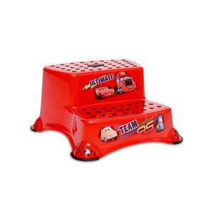 Inaltator dublu pentru baie, antiderapant, Lorelli, Disney Cars, Red imagine