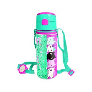 Termos cu pai, 600 ml, Coral High, model Pisicute imagine