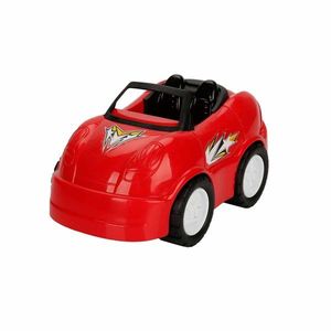 Jucarie bebelusi, Minibo, Masinuta cu roti mari, Rosu imagine