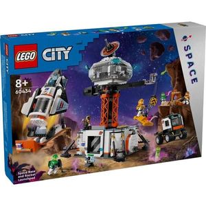 LEGO® City - Baza spatiala si platforma de lansare a rachetei (60434) imagine