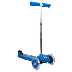 Trotineta cu 3 roti, lumini, Evo, Light Up Move n Groove, Albastru imagine