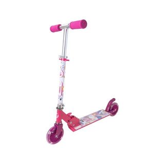 Trotineta cu 2 roti, pliabila, Evo, Light Up Inline Scooter, Unicorni imagine