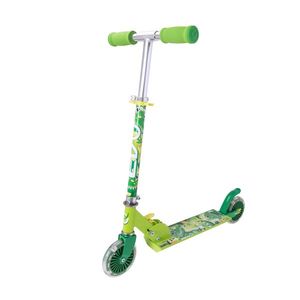 Trotineta cu 2 roti, Evo, Light Up Inline Scooter, Dinozauri imagine