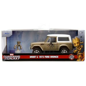 Masina si figurina Groot, Jada, Marvel 1973 Ford Bronco, 1: 32 imagine