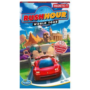 Joc de logica magnetic, Think Fun, Rush Hour World Tour, Lb. romana imagine