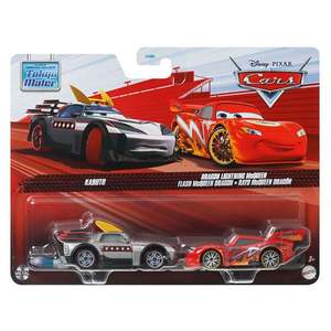 Set masinute Disney Cars 3, Kabuto si Dragon Fulger McQueen, JDH45 imagine