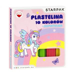 Set plastilina, Starpak, Unicorn, 10 buc imagine