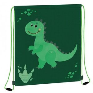 Rucsac pentru pantofi, Starpak, Dino, Verde imagine