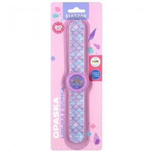 Rigla de cauciuc cu radiera, in forma de ceas, Starpak, 20 cm, Girl imagine