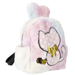 Rucsac de plus cu un compartiment, Starpak, Pisica, Multicolor imagine