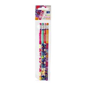 Set creioane cu radiera, Starpak, 4 buc imagine