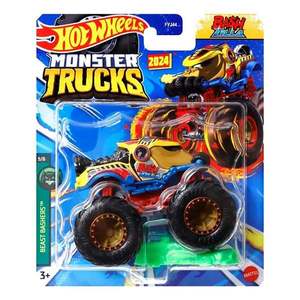 Masinuta Hot Wheels, Monster Truck, Bash Zilla, HTM33 imagine