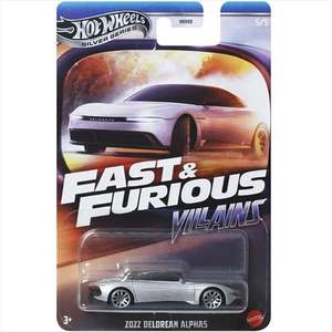 Masinuta Fast and Furious, Hot Wheels, Villains 2022 Delorean Alpha5, JBY38 imagine