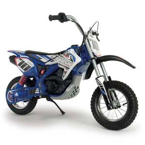 Motocicleta electrica, Injusa, X-Treme Fighter, 24V, pentru orice tip de teren, Albastru imagine