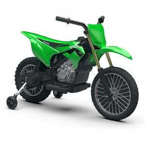 Motocicleta electrica, Injusa, Kawasaki KX85, 6V, cu roti ajutatoare imagine
