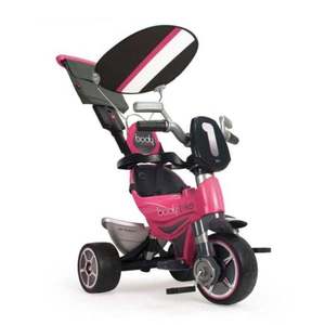 Tricicleta evolutiva, Injusa, Body Pink, cu maner parental, include rucsac imagine