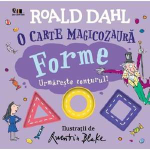 O carte magicozaura, Forme, Urmareste conturul, Roald Dahl imagine