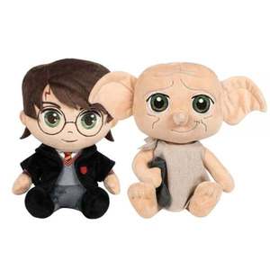 Set 2 jucarii de plus, Play by Play, Harry Potter, 16 cm si Dobby, 15 cm imagine