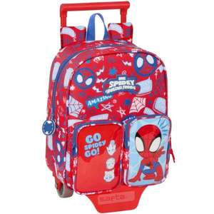 Troler cu rucsac detasabil, Safta, Spidey, 22 x 27 x 10 cm imagine