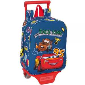 Troler cu rucsac detasabil, Safta, Cars, 22 x 27 x 10 cm imagine
